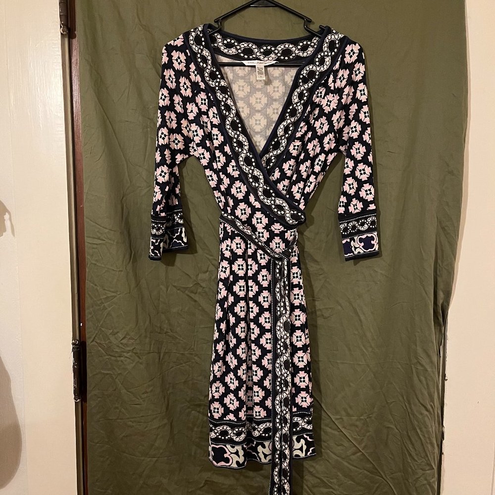Silk Wrap Dress by Diane Von Furstenberg